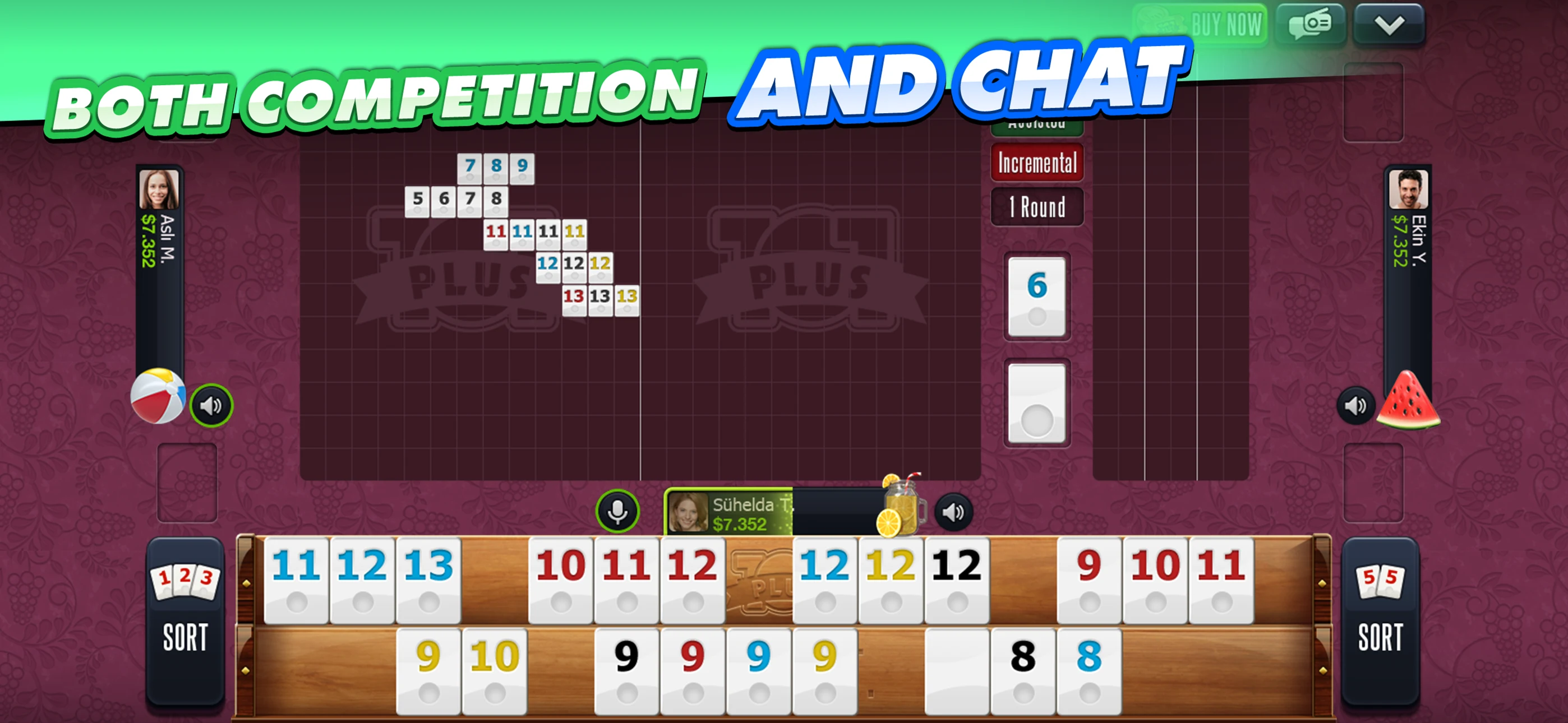 101 Okey Plus Rummy Board Game screenshot