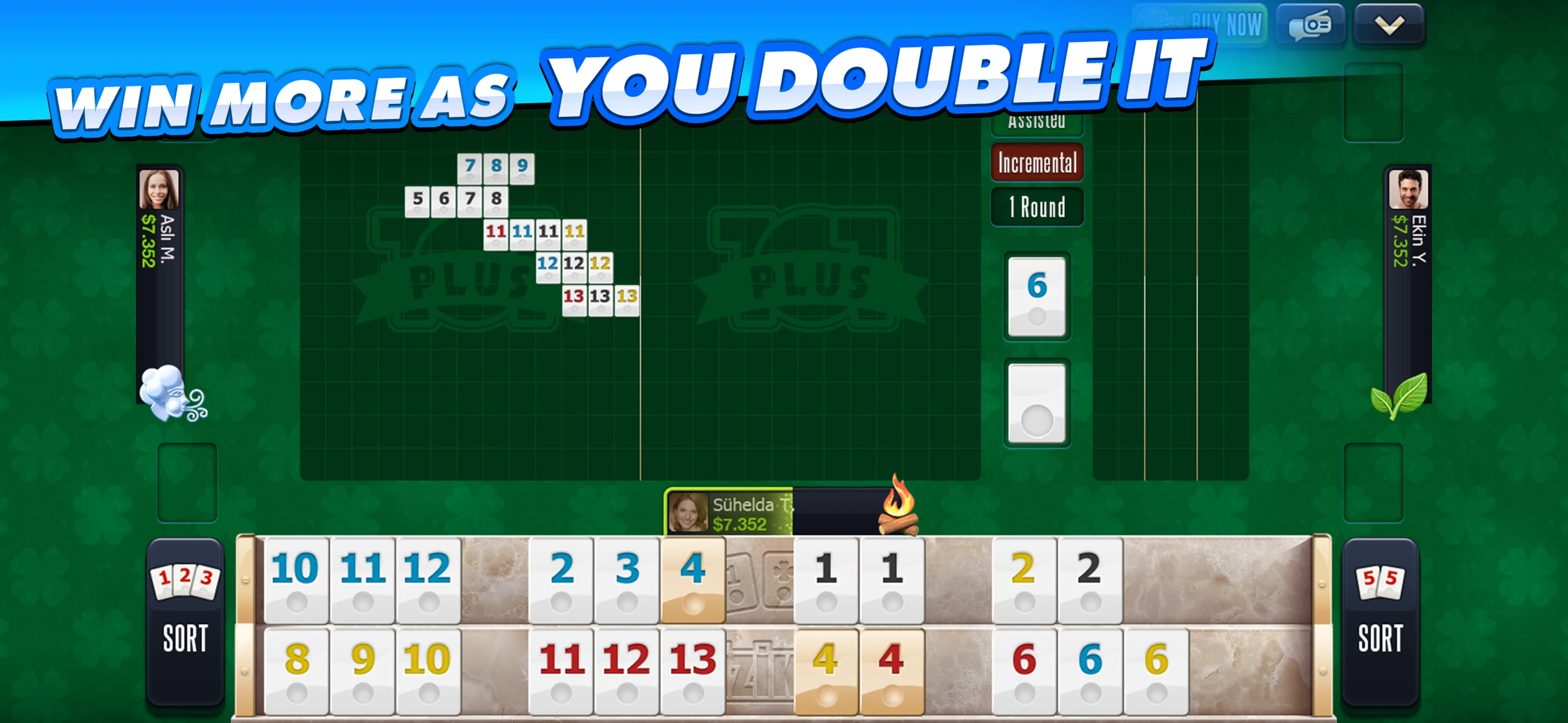 101 Okey Plus Rummy Board Game screenshot
